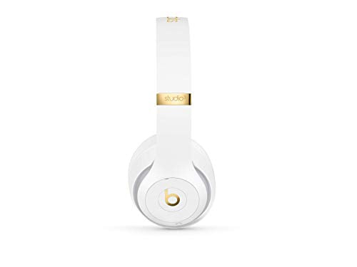 Wireless Over-Ear Headphones with Built-in Mic - White (Renewed) V685