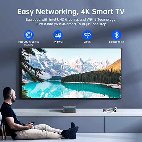 Mini PC 16GB DDR4 1TB SSD 4K UHD LAN WiFi U22433