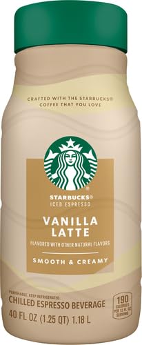 Vanilla Latte Coffee, 40 oz Bottle J704