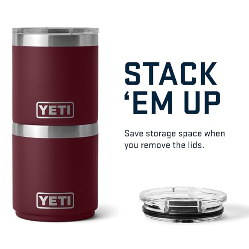 Vacuum Insulated Stainless Steel Stackable Lowball with Lid, 10 oz V4889