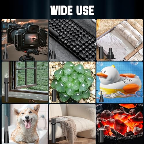 Cordless Air Duster for Cleaning Keyboard PC X6990