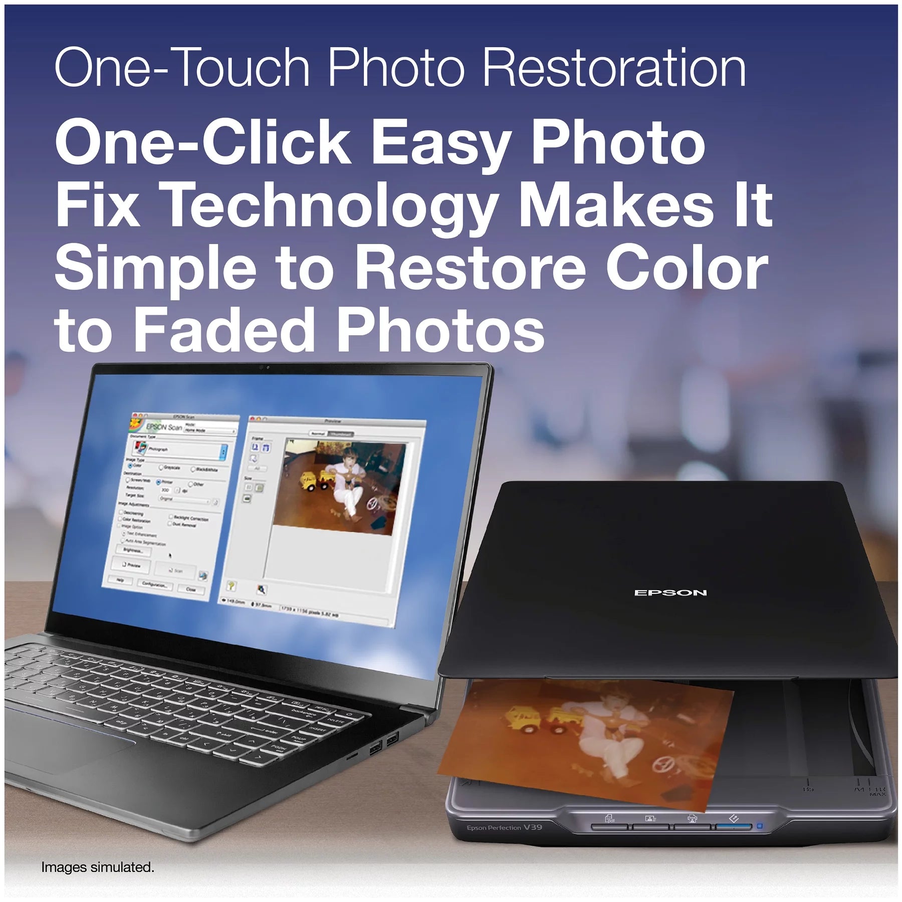 Color Photo and Document Scanner, 4800 dpi I96245