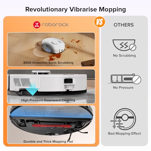 Robot Vacuum and Mop Combo, Self Drying, Self Washing W34594