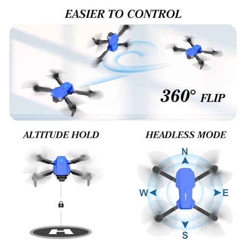 Foldable Mini Drone with 1080P Camera for Kids Q6589