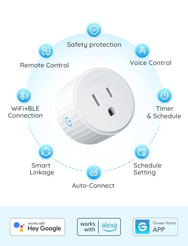 Smart Plug WiFi Outlet with Timer, 4 Pack R790