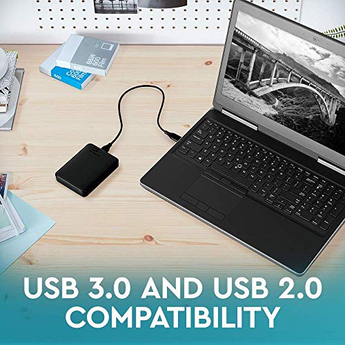 2TB Portable External Hard Drive USB 3.0 W65600