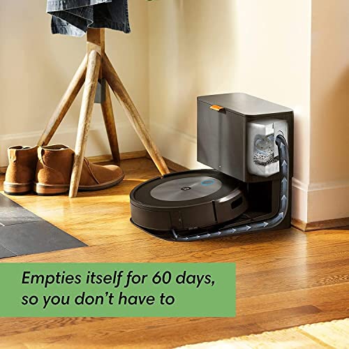 Self-Emptying Robot Vacuum (Renewed Premium) M17221