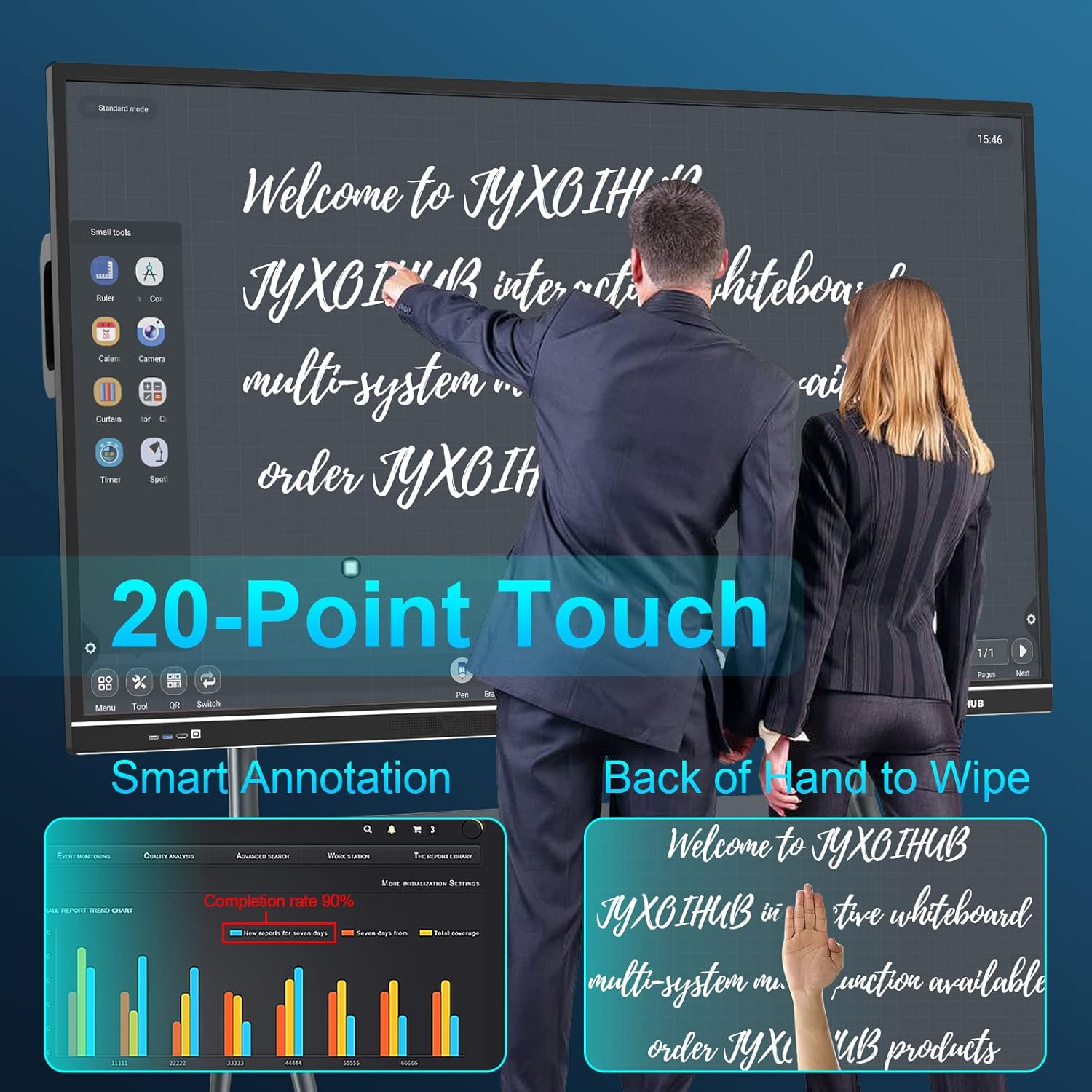 86 Inch Interactive Whiteboard with 4K Touch Screen L978931