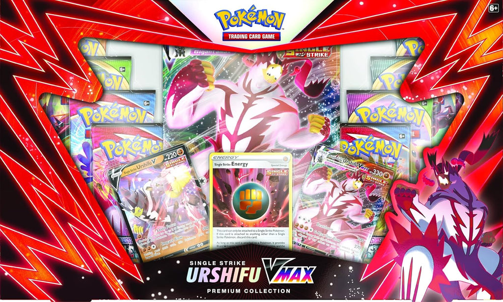 Urshifu Single Strike Vmax Premium Box Card Game B57731