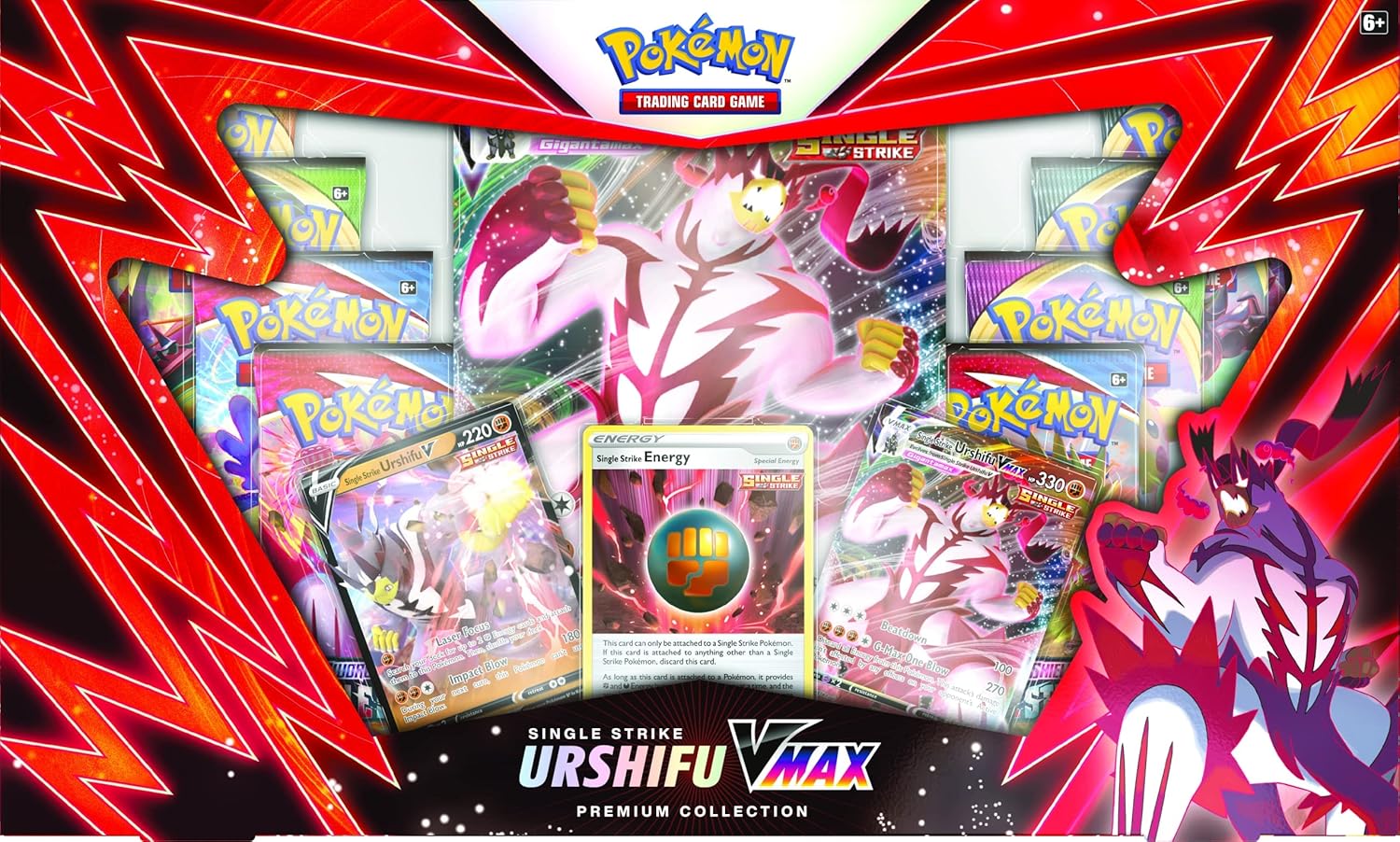 Urshifu Single Strike Vmax Premium Box Card Game B57731