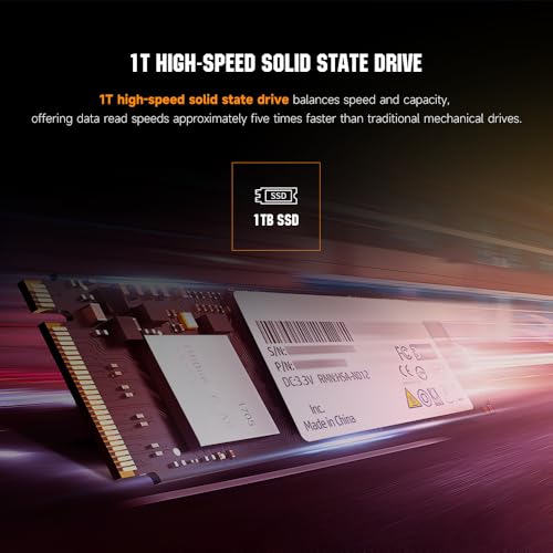 Gaming Desktop PC with AMD Ryzen 7, 1TB SSD, 16GB RAM D879