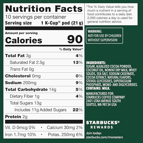 Hot Cocoa K-Cup Pods, 22 Count S448175