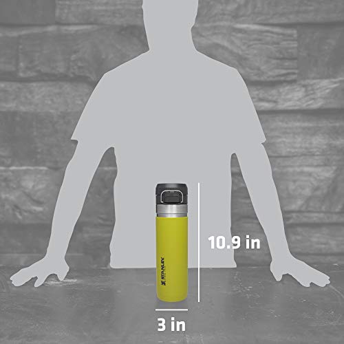 Insulated Stainless Steel Water Bottle 36 oz with Push Button Lid A883