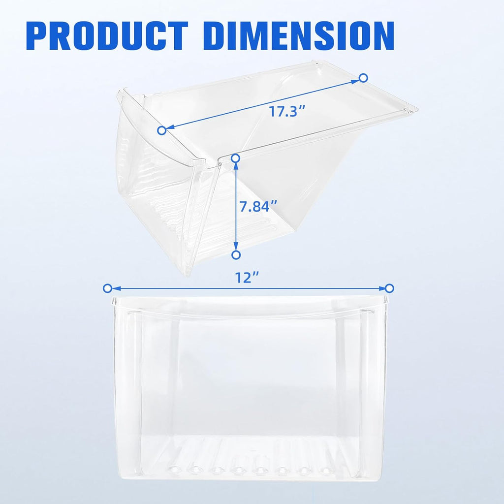 Fridge Crisper Drawer & Bin Replacement for Refrigerator N134604