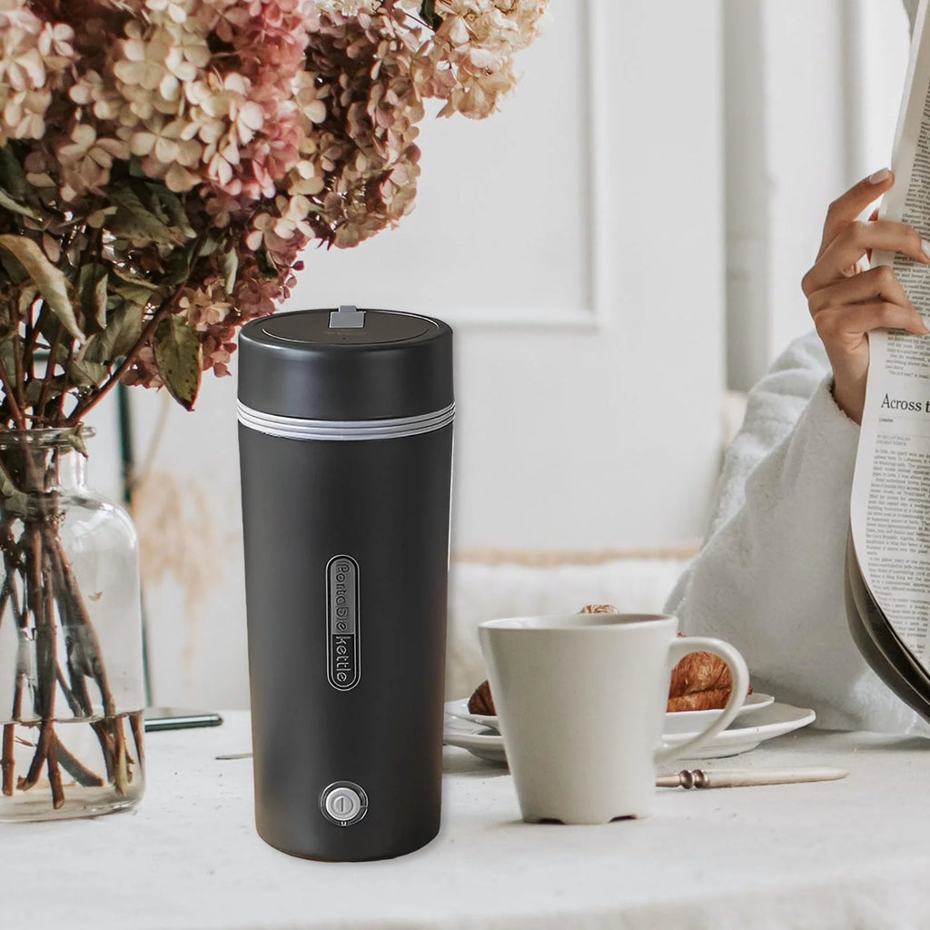 Portable Electric Kettle 350ml Stainless Steel F2929