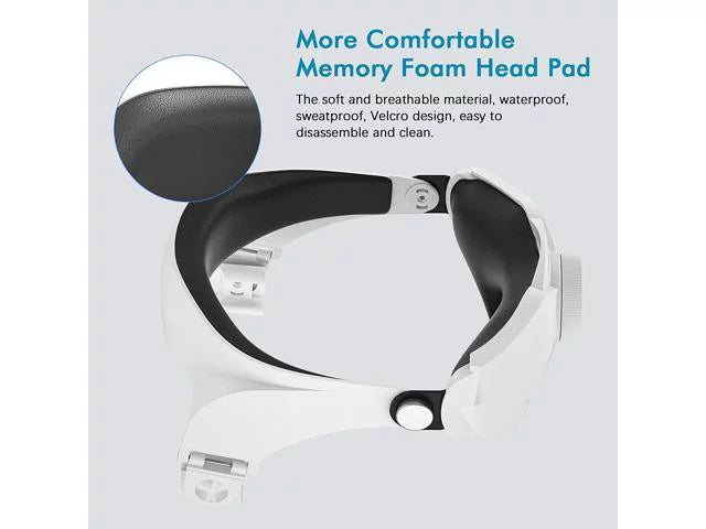 Adjustable Replacement Halo Head Strap for Quest 2 N17789