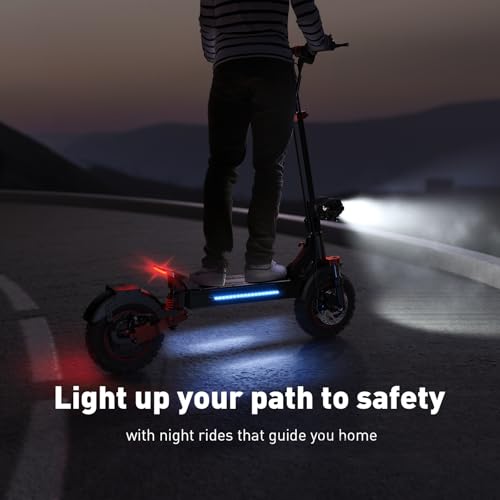 Electric Scooter for Adults, 28 MPH Top Speed, 40 Miles Range, Foldable R70187
