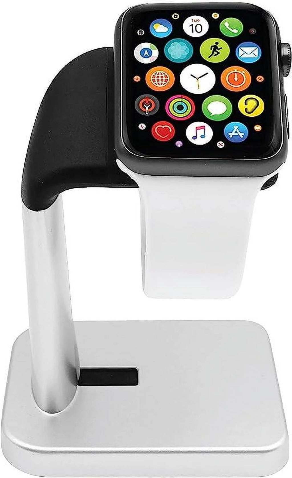 Refurbished GPS + Cellular 45mm Smartwatch with Sport Band, Charging Stand, Screen Protector, and Charger S8972