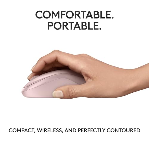 Wireless Mouse, 2.4GHz with USB Receiver, 12-Month Battery Life O87248