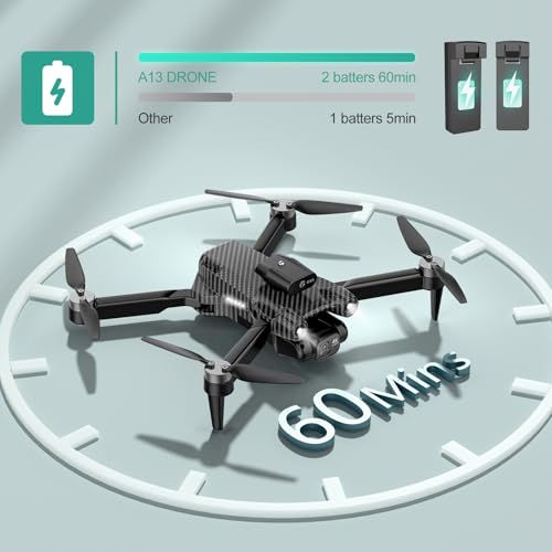 4K Camera Drone for Kids and Adults, Beginner Mini Drone with 2 Batteries S389