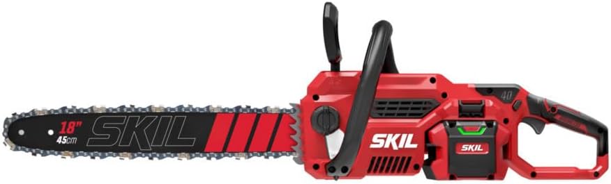 18 In. 40V Brushless Chainsaw Kit with Battery and Charger F4462