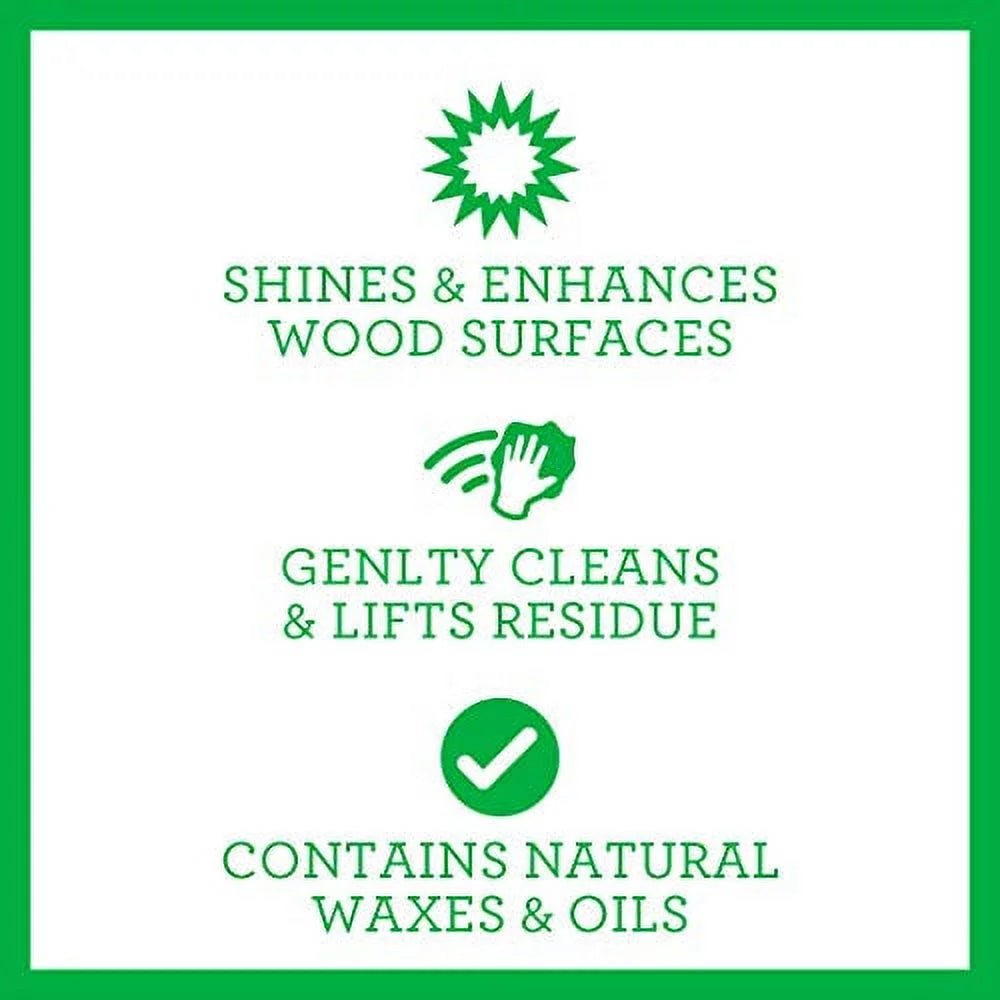 Wood Cleaner, Conditioner, Wax & Polish Spray for Furniture & Cabinets I71073