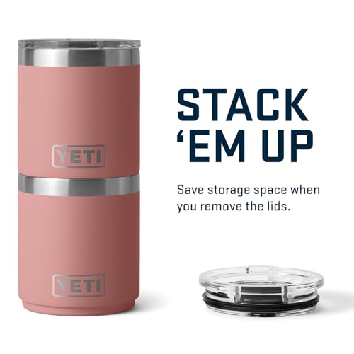 Vacuum Insulated Stainless Steel Stackable Lowball with Lid, 10 oz V4889