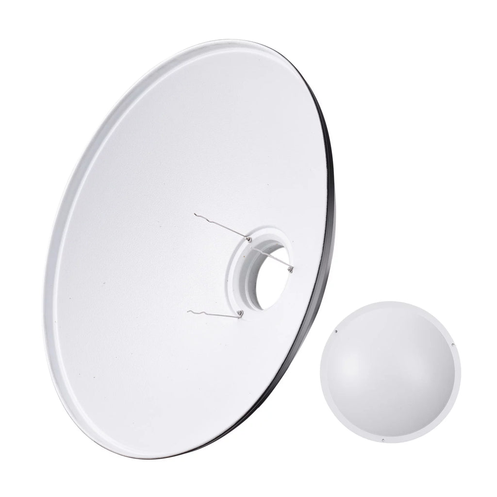 22 Inch Beauty Dish Reflector Diffuser with Honeycomb Soft Cloth for Bowens Mount A49991