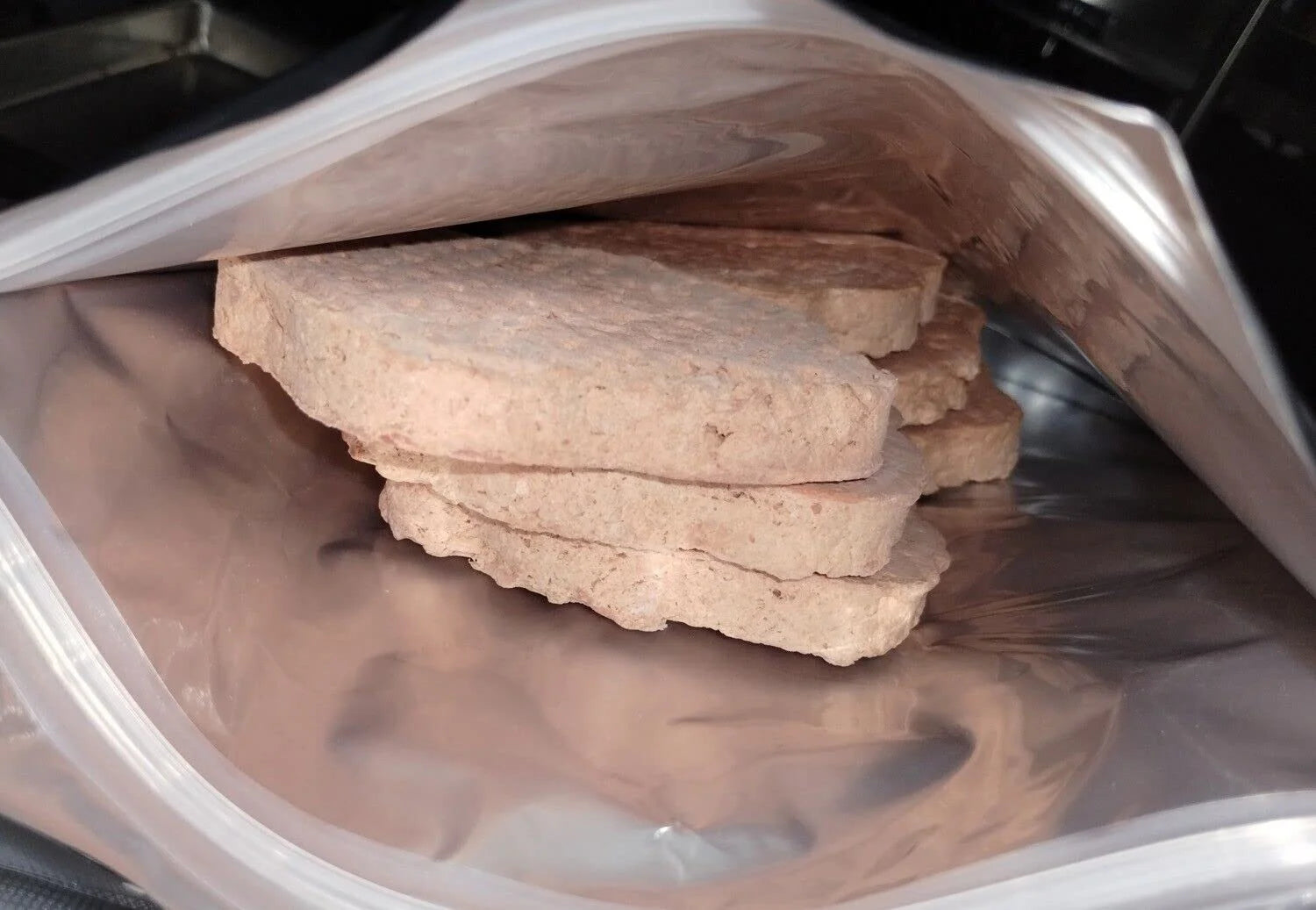 Freeze Dried Hamburger Patties for Camping and Emergency Food Z247225