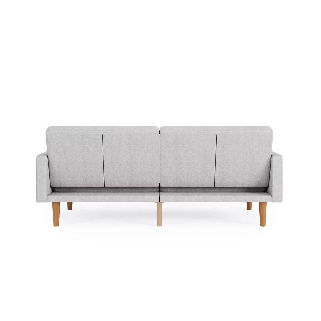 Convertible Sofa Bed with USB Port, Light Gray T950