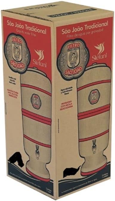 Brazilian Clay Water Filter 8L Brown X338599