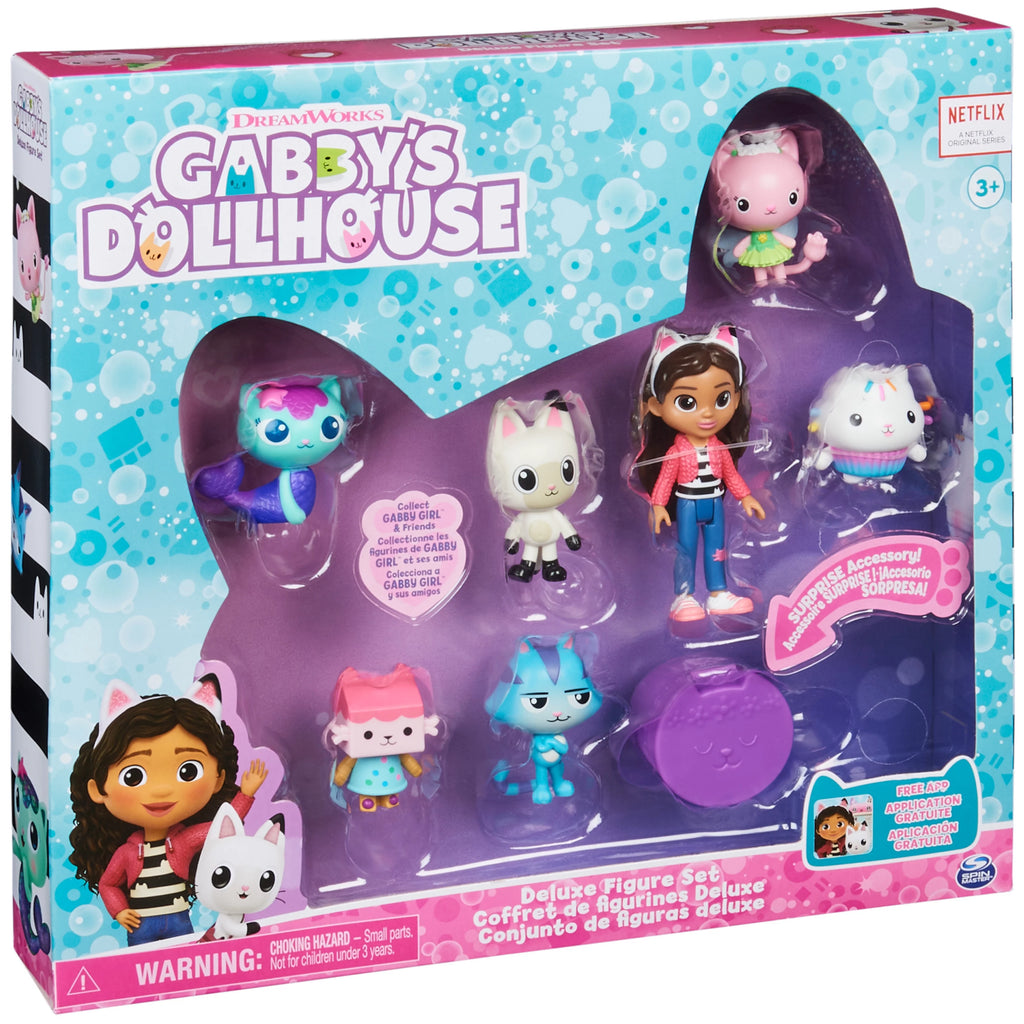 Deluxe Dollhouse Gift Set with 7 Toy Figures E89607