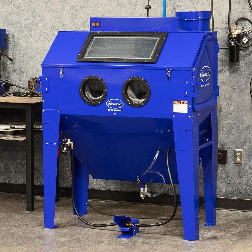 Sand Blasting Cabinet Kit for Paint Removal, Rust Removal, Metal Restoration F4706