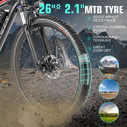 Electric Bike for Adults, 500W Motor, 48V Battery, 55 Miles Range V810199