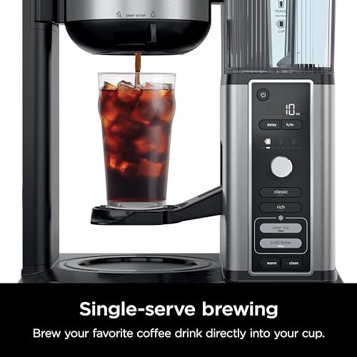 Hot & Iced XL Coffee Maker with Rapid Cold Brew, 4 Brew Styles, 8 Sizes C748605