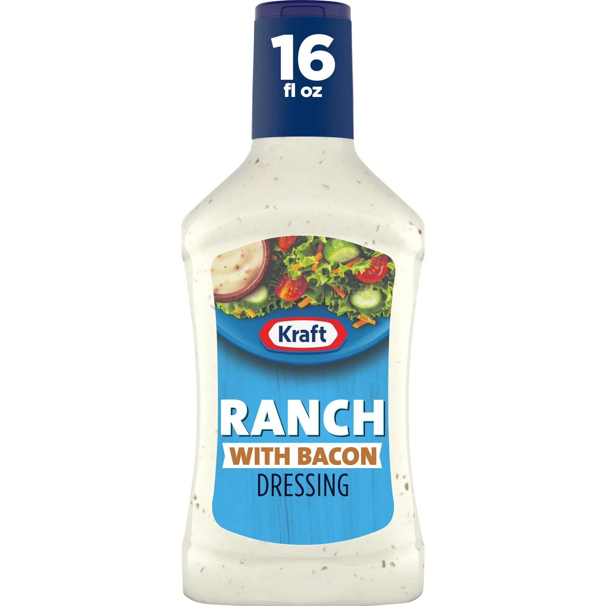 Ranch Salad Dressing with Bacon, 16 fl oz, 2-Pack T758