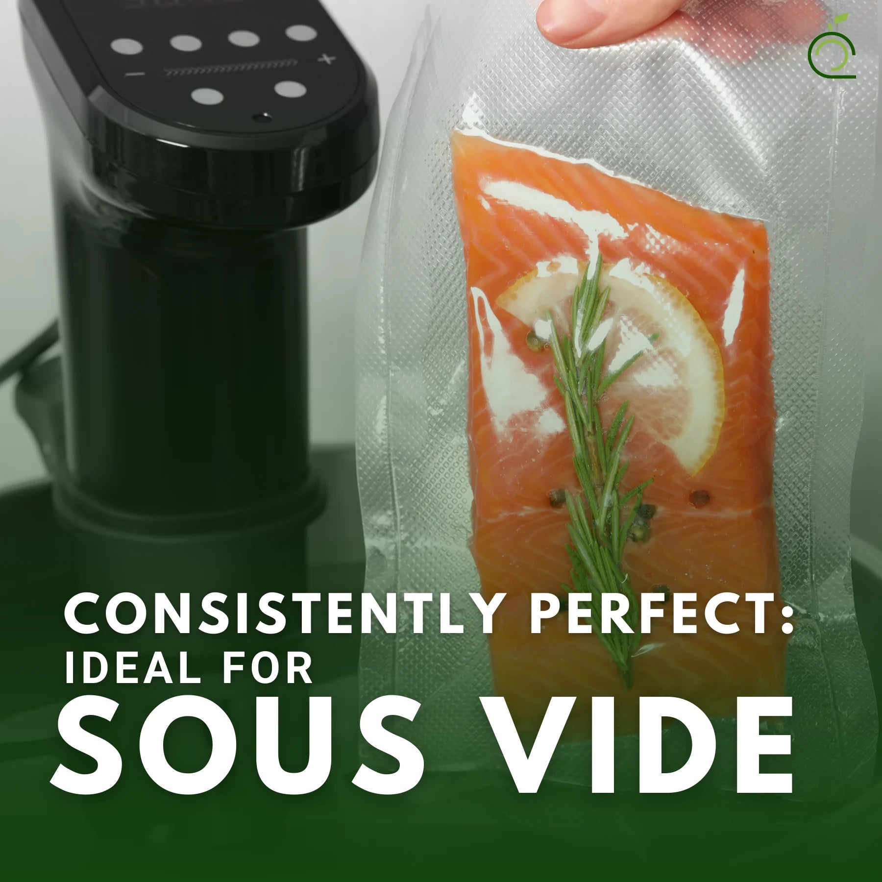 Vacuum Sealer Bags 8" x 50' (4 Count) for Food Preservation and Sous Vide T467