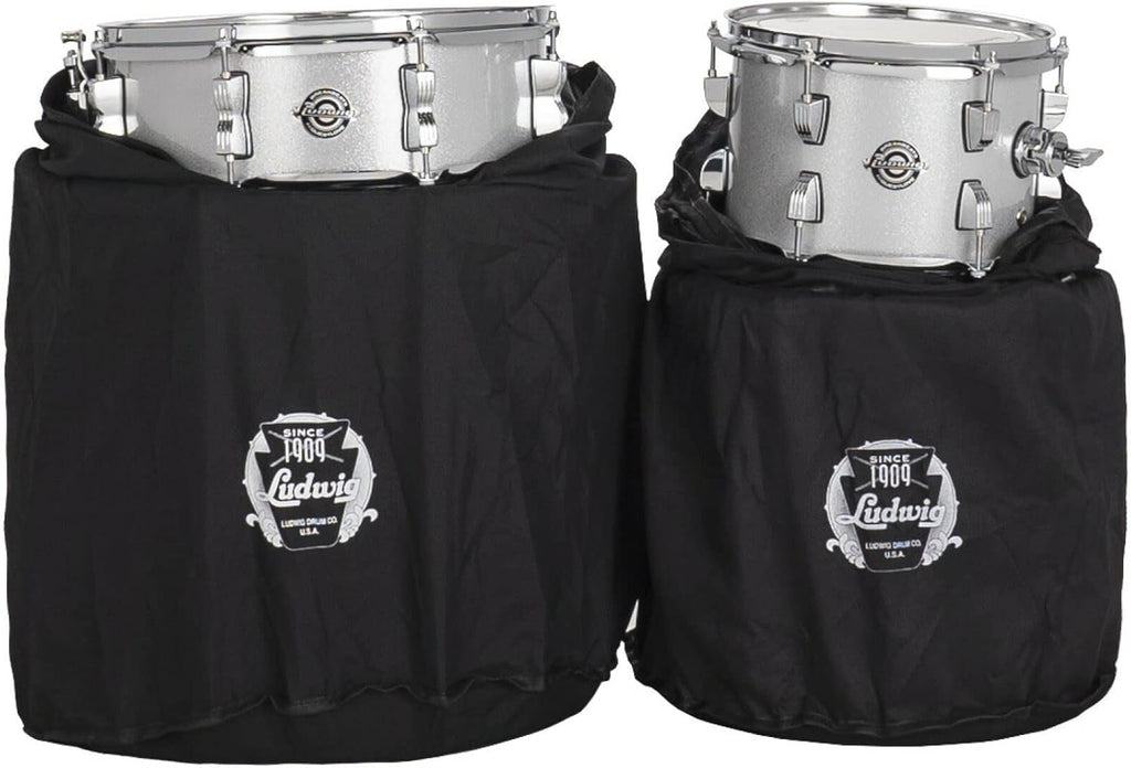 4-Piece Drum Set Shell Pack, Silver Sparkle B485