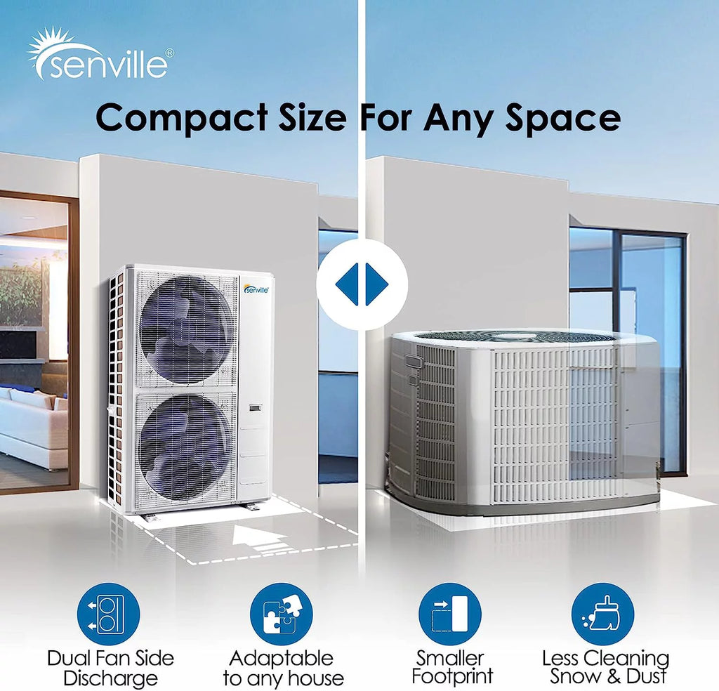 3 Ton Central Air Conditioner Heat Pump Split System, 36000 BTU J5821