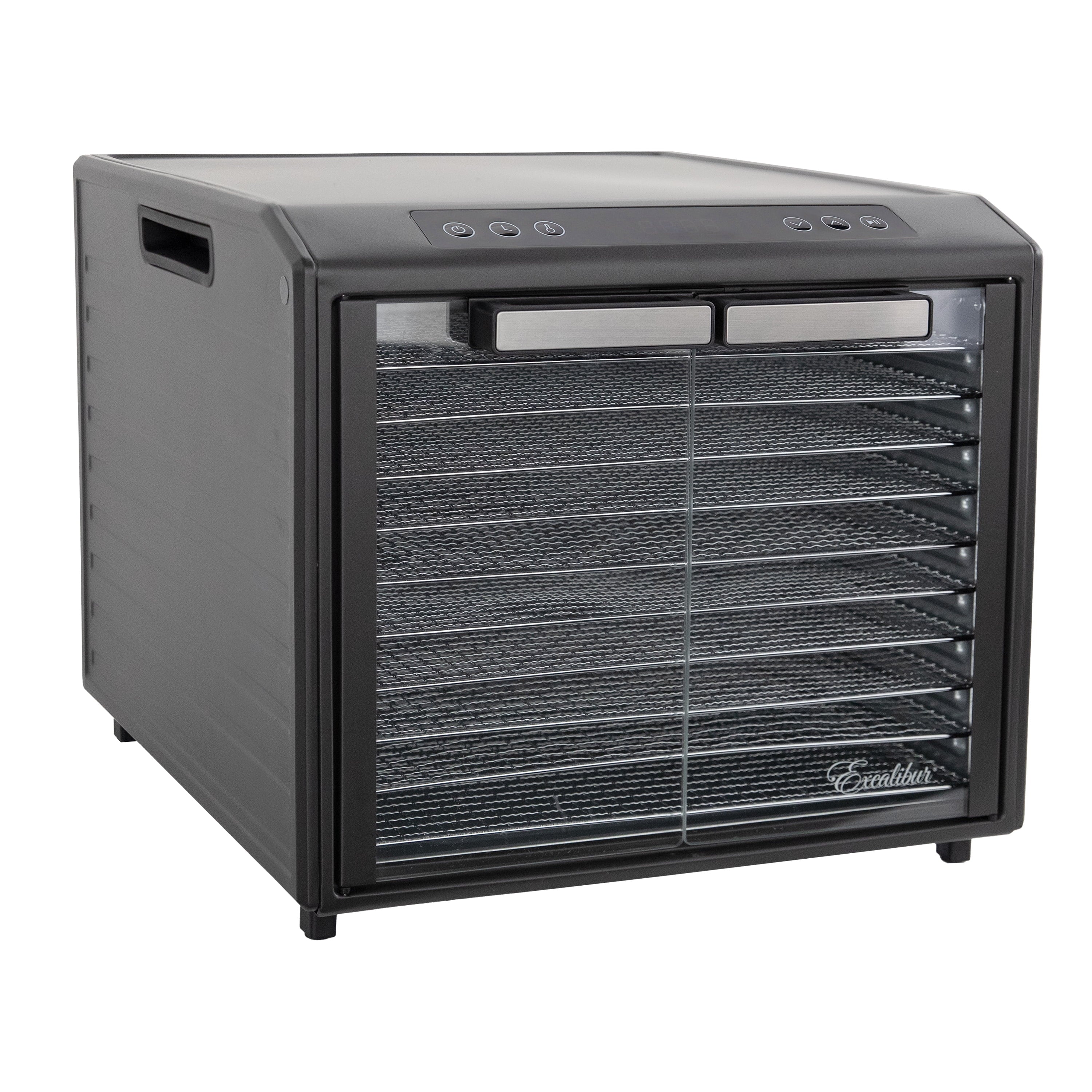 Excalibur 10 Tray Select Digital Dehydrator, in Stainless Steel (DH10SCSS13)
