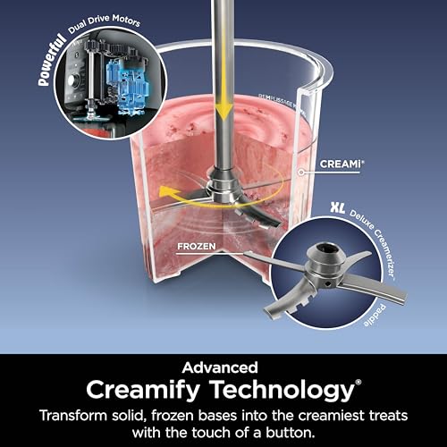 Ice Cream & Frozen Treat Maker with 2 XL Pint Containers T6145