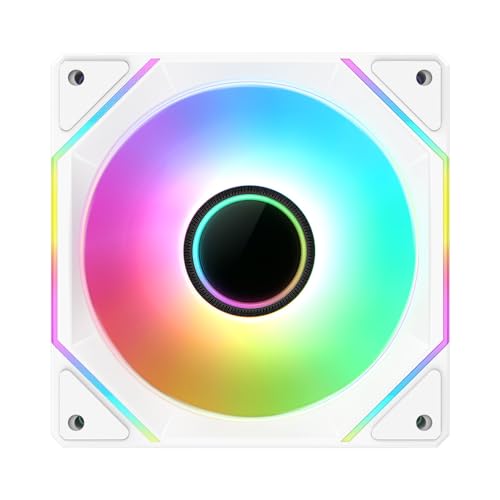 120mm Black Mirror RGB Fans, PWM, 3 Pack T85111