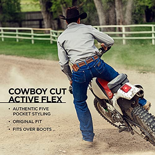 Men's Cowboy Cut Active Flex Jeans Q76990