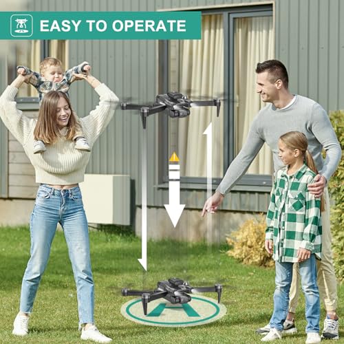 4K Camera Drone for Kids and Adults, Beginner Mini Drone with 2 Batteries S389
