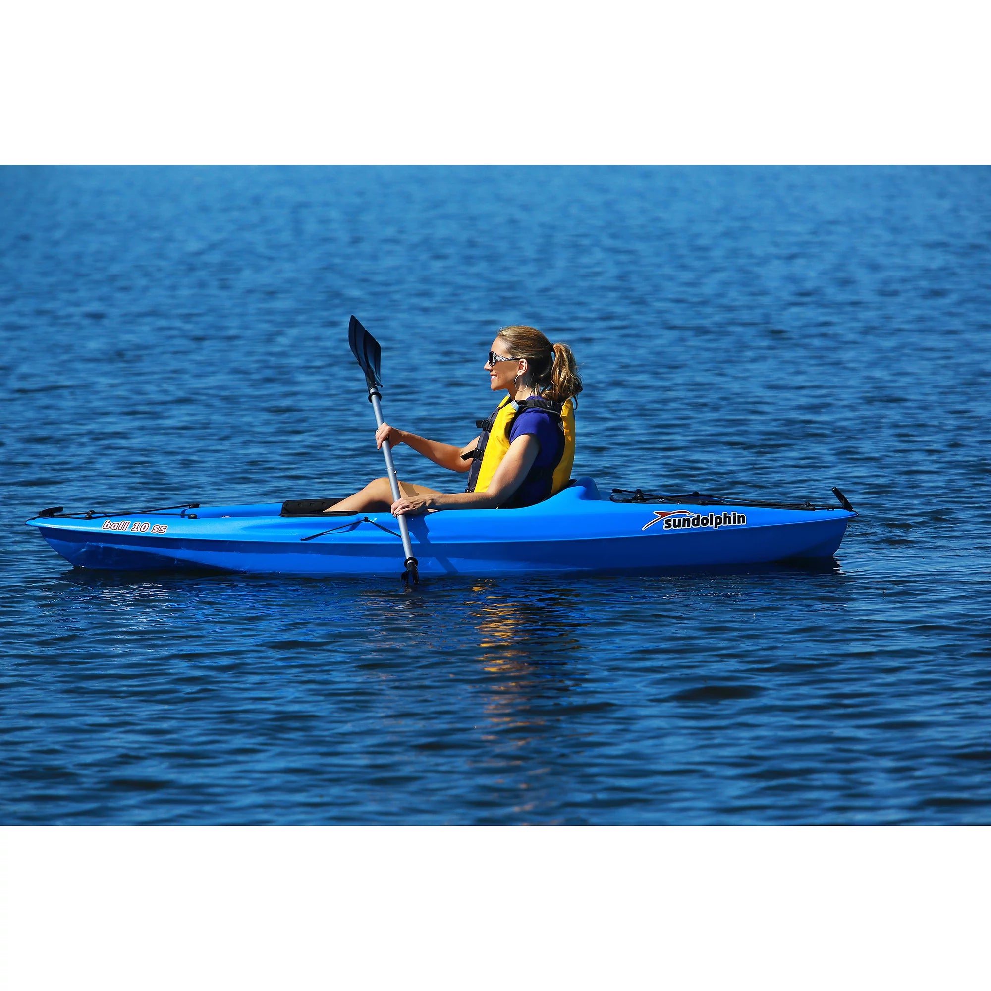 Sit-on Recreational Kayak 10 ft with Paddle W714