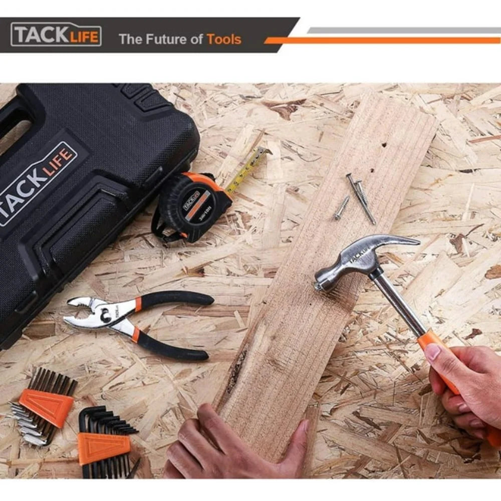 57-Piece Household Tool Set with Storage Case Q696