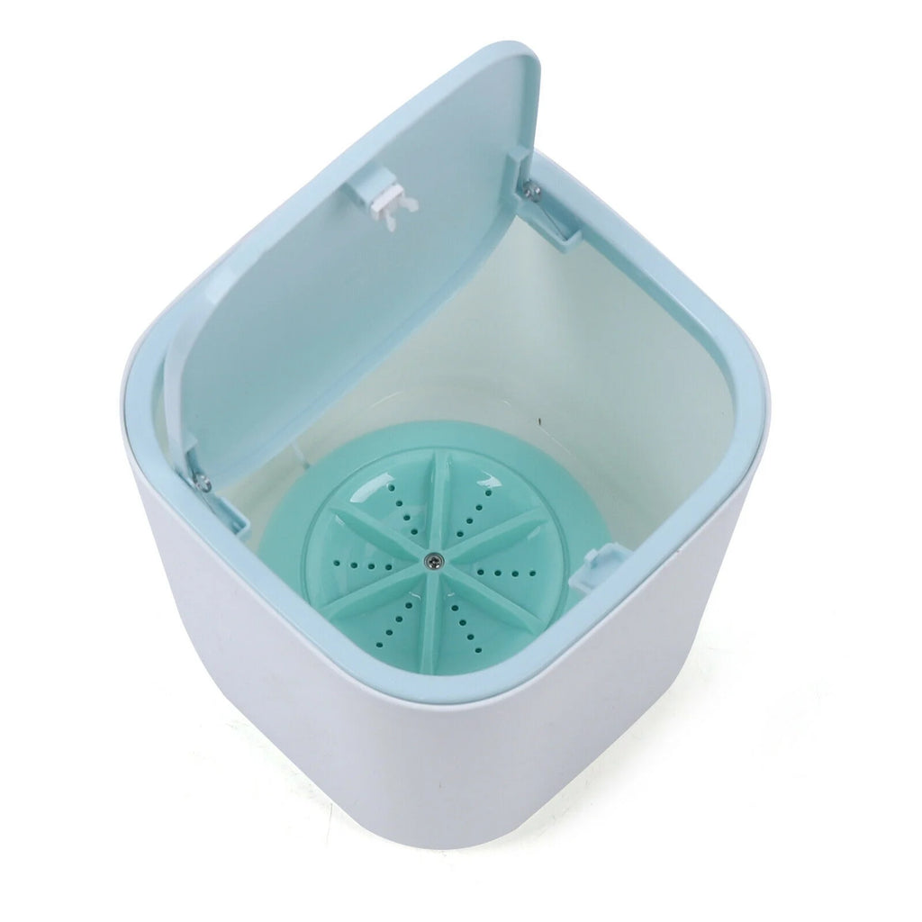 Portable Mini Washer 3.8L Compact Countertop Laundry Machine for Travel Camping Dorms H5108