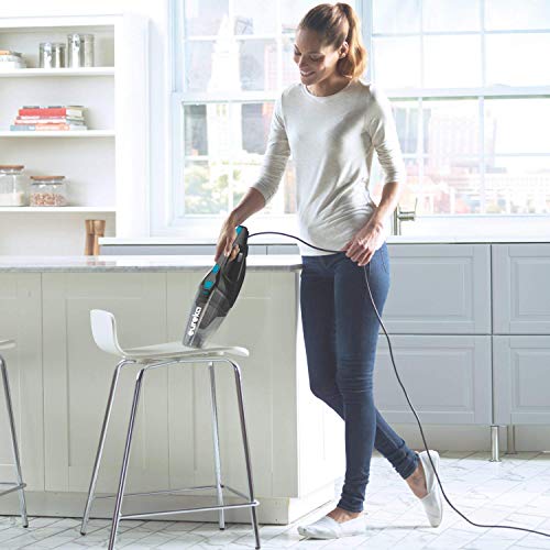 3-in-1 Swivel Handheld & Stick Vacuum Cleaner, Blue S696