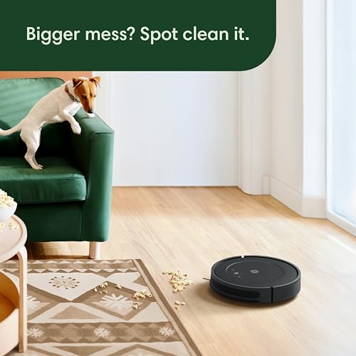 Robot Vacuum with Power-Lifting Suction and Smart Navigation J25883