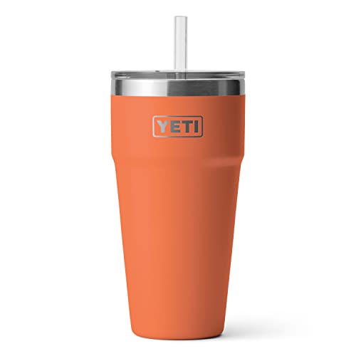 26 oz Vacuum Insulated Stainless Steel Straw Cup B223598